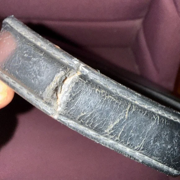 Louis Vuitton Black Saffiano Leather Briefcase with Silver Hardware - Picture 12 of 15